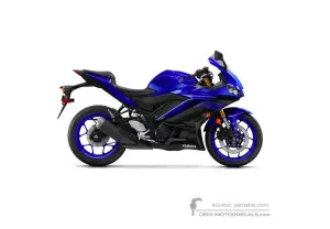 Aufkleber für Yamaha YZF R3 2019 - Blau • Yamaha OEM-Aufkleber