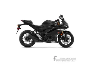Adesivi per Yamaha YZF R3 2019 - Nero • Yamaha Adesivi OEM