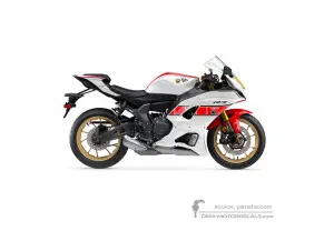Aufkleber für Yamaha YZF R7 2022 - Weiss (World GP 60th Anniversary) • Yamaha OEM-Aufkleber