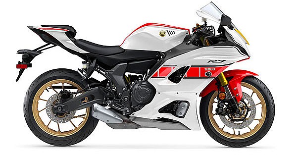 OEM Decals Yamaha YZF R7 2022 - White • Original Stickers