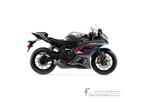 Aufkleber für Yamaha YZF R7 2024 - Grau • Yamaha OEM-Aufkleber