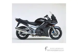 Decals for Yamaha FJR1300 2001 - Black • Yamaha OEM Decals