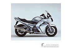 Decals for Yamaha FJR1300 2001 - Silver • Yamaha OEM Decals