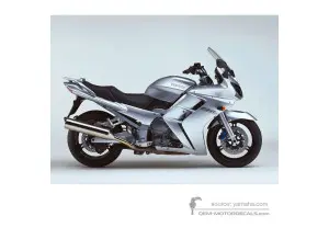 Decals for Yamaha FJR1300 2002 - Silver • Yamaha OEM Decals