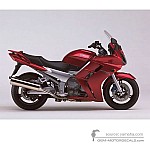 Yamaha FJR1300 2002 - Red