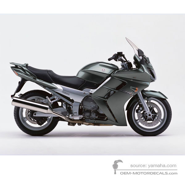 Aufkleber für Yamaha FJR1300 2003 - Grau • Yamaha OEM-Aufkleber