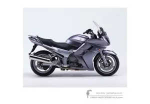 Autocollants pour Yamaha FJR1300 2004 - Argent • Yamaha Autocollants OEM