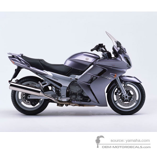 Aufkleber für Yamaha FJR1300 2003 - Silber • Yamaha OEM-Aufkleber