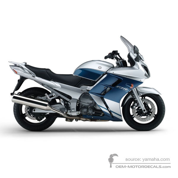 Decals for Yamaha FJR1300 2005 - Silver • Yamaha OEM Decals