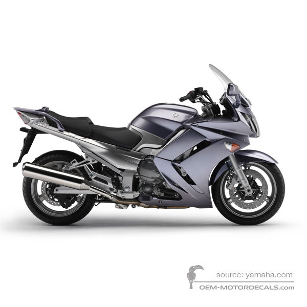 Decals for Yamaha FJR1300 2006 - Silver • Yamaha OEM Decals