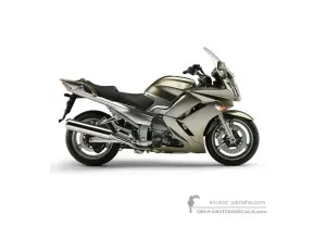 Autocollants pour Yamaha FJR1300 2006 - D'or • Yamaha Autocollants OEM