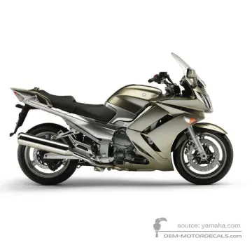 Yamaha FJR1300 2006 - Złoty - Yellowish Gray Metallic 9
