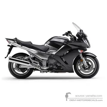Yamaha FJR1300 2008 - Szary - Dark Gray Metallic G