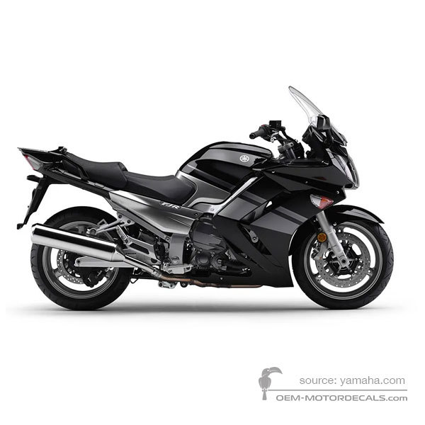 Naklejki do Yamaha FJR1300 2008 - Czarny • Yamaha Naklejki OEM