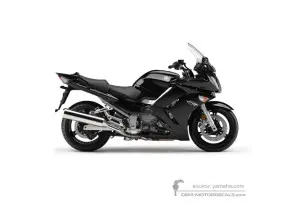 Pegatinas para Yamaha FJR1300 2010 - Negro • Yamaha Pegatinas OEM