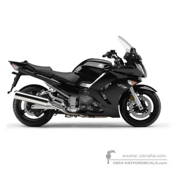 Yamaha FJR1300 2009 - Zwart - Black Metallic X