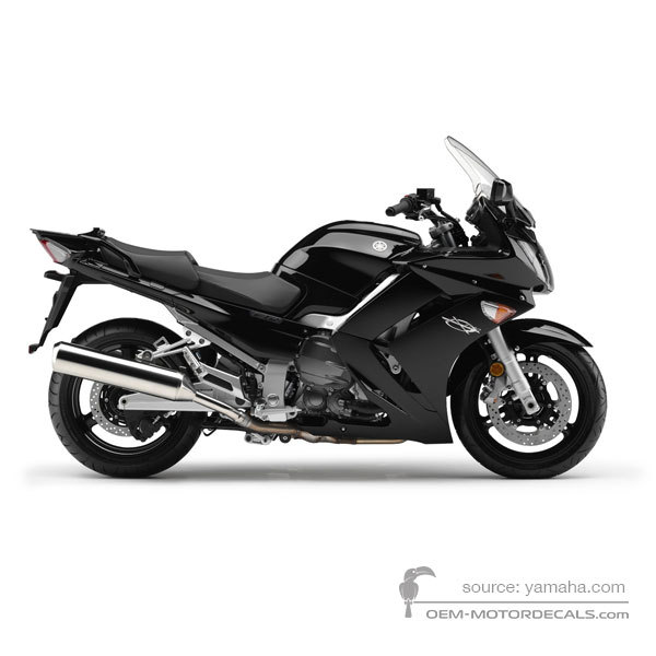 Aufkleber für Yamaha FJR1300 2011 - Schwarz • Yamaha OEM-Aufkleber