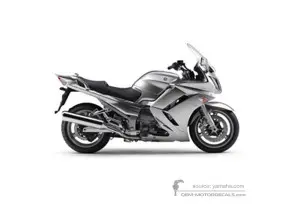 Aufkleber für Yamaha FJR1300 2011 - Silber • Yamaha OEM-Aufkleber