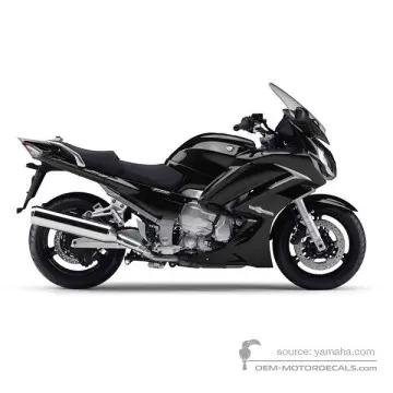 Yamaha FJR1300 2013 - Zwart - Black Metallic X