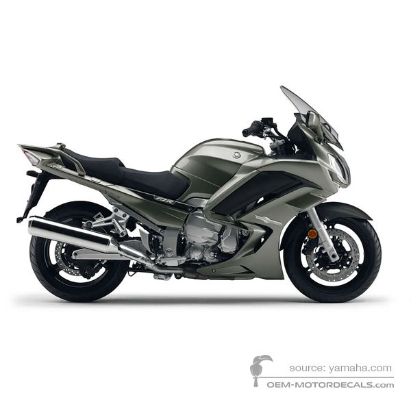 Aufkleber für Yamaha FJR1300 2013 - Grau • Yamaha OEM-Aufkleber