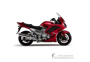 Naklejki do Yamaha FJR1300 2014 - Czerwony • Yamaha Naklejki OEM