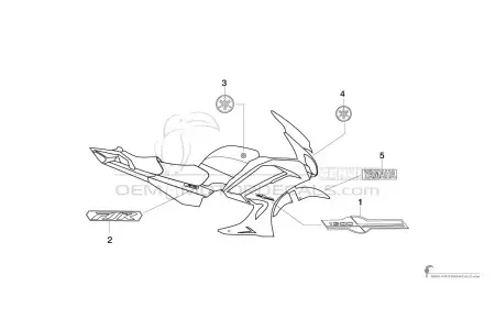 Yamaha FJR1300 2014 - Czerwony