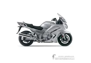 Adesivi per Yamaha FJR1300 2016 - Argento • Yamaha Adesivi OEM