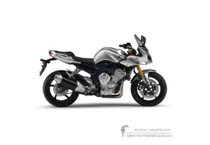Aufkleber für Yamaha FZ1S FAZER 2006 - Silber • Yamaha OEM-Aufkleber