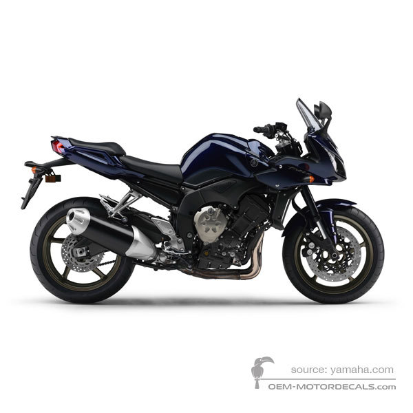 Pegatinas para Yamaha FZ1S FAZER 2008 - Azul • Yamaha Pegatinas OEM