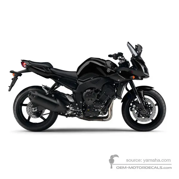 Yamaha FZ1S FAZER 2010 - Schwarz - Black Metallic X