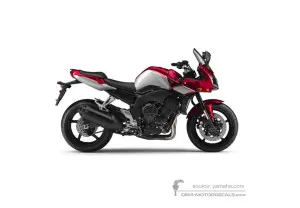 Aufkleber für Yamaha FZ1S FAZER 2011 - Rot • Yamaha OEM-Aufkleber