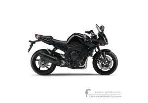 Aufkleber für Yamaha FZ1S FAZER 2012 - Schwarz • Yamaha OEM-Aufkleber