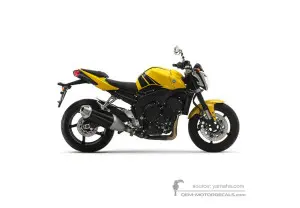 Pegatinas para Yamaha FZ1N 2006 - Amarillo • Yamaha Pegatinas OEM