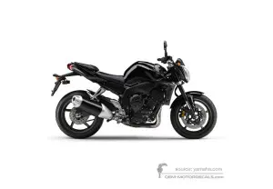 Decals for Yamaha FZ1N 2007 - Black • Yamaha OEM Decals