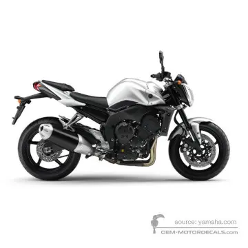 Yamaha FZ1N 2007 - Silber - Silver Metallic 1