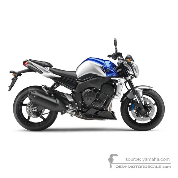 Yamaha FZ1N (Fazer) 2010 - Blue - Vivid Purplish Blue Cocktail 5