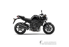 Aufkleber für Yamaha FZ1N 2012 - Schwarz • Yamaha OEM-Aufkleber
