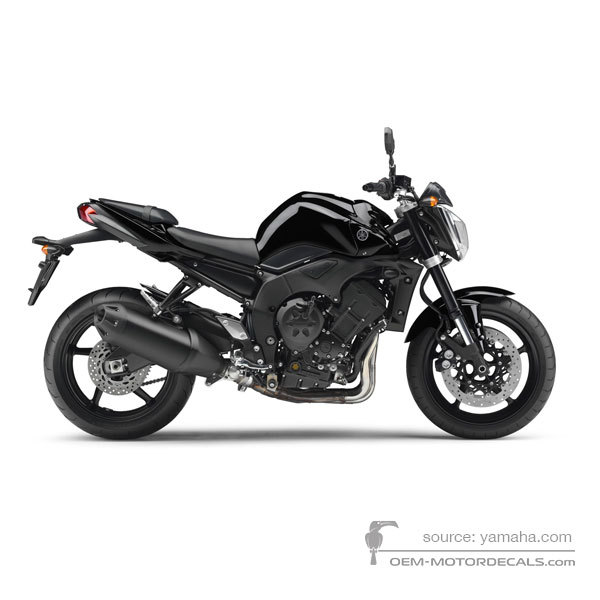 Decals for Yamaha FZ1N (Fazer) 2011 - Black • Yamaha OEM Decals