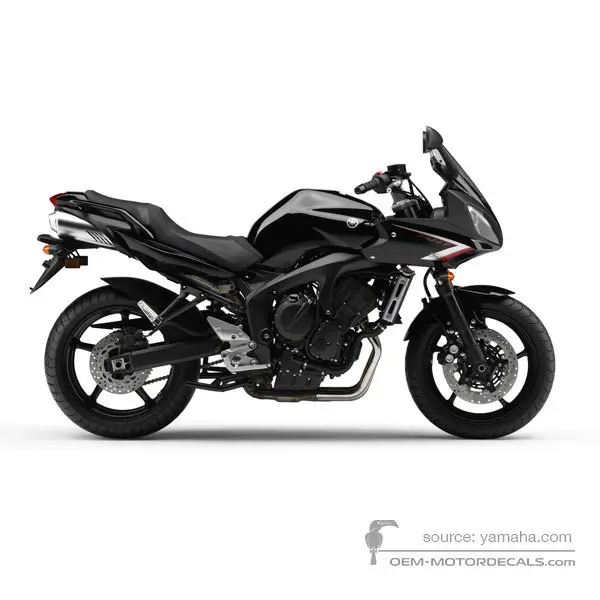 Yamaha FZ6S FAZER 2008 - Schwarz - Black Metallic X