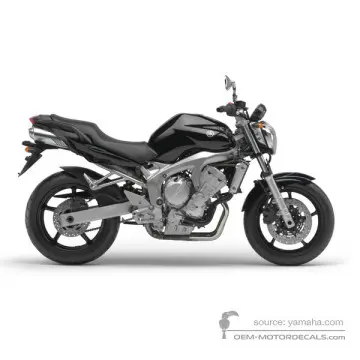 Yamaha FZ6N 2004 - Zwart - Black Metallic X