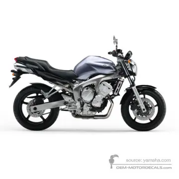 Yamaha FZ6N 2004 - Plata - Bluish Silver 4