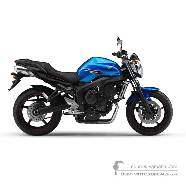 Yamaha FZ6N 2007 - Blu - Blue Metallic C