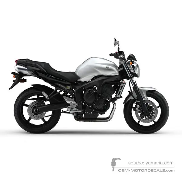 Yamaha FZ6N 2007 - Argento - Silver Metallic 1