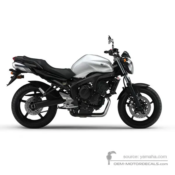 Yamaha FZ6N 2008 - Argento - Silver Metallic 1