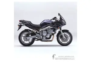 Autocollants pour Yamaha FZ6S 2004 - Bleu • Yamaha Autocollants OEM