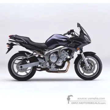 Yamaha FZ6S 2004 - Niebieski - Deep Purplish Blue Metallic L