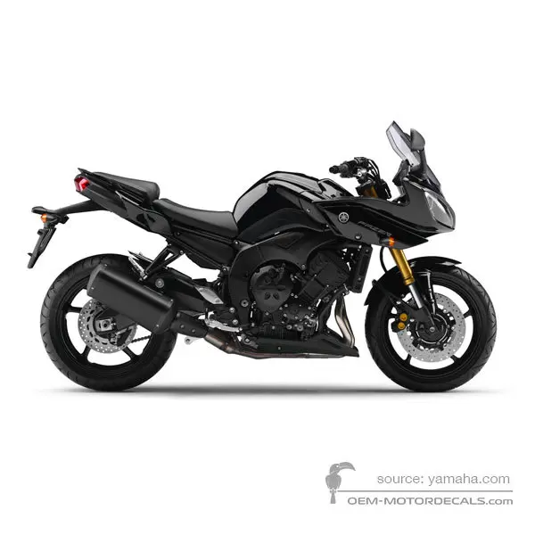 Yamaha FZ8S FAZER 2011 - Schwarz - Black Metallic X