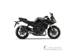 Aufkleber für Yamaha FZ8S FAZER 2013 - Schwarz • Yamaha OEM-Aufkleber