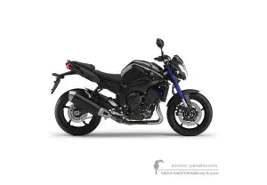 Autocollants pour Yamaha FZ8N 2014 - Noir • Yamaha Autocollants OEM