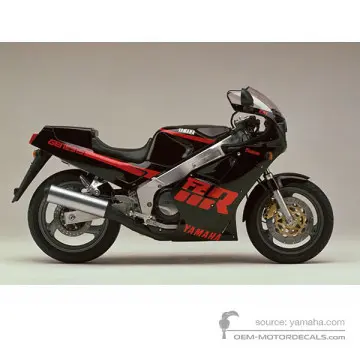 Yamaha FZR1000 1987 - Nero - Urushi Black